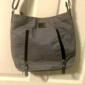 Roots 73 Double Crossbody Shoulder Bag